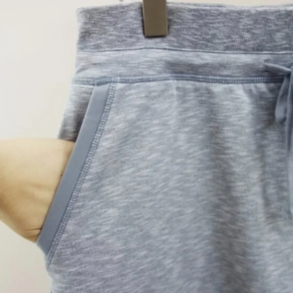 Athleta Techie Terry Athletic Skirt Size (M Tall) Heathered Gray EUC - Picture 5 of 7